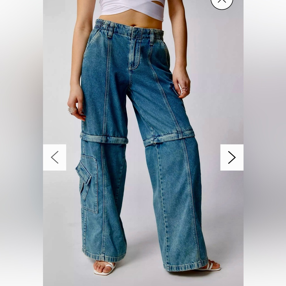 Urban outfitters, BDG Y2K Convertible Zip-Off Jean, relaxed fit